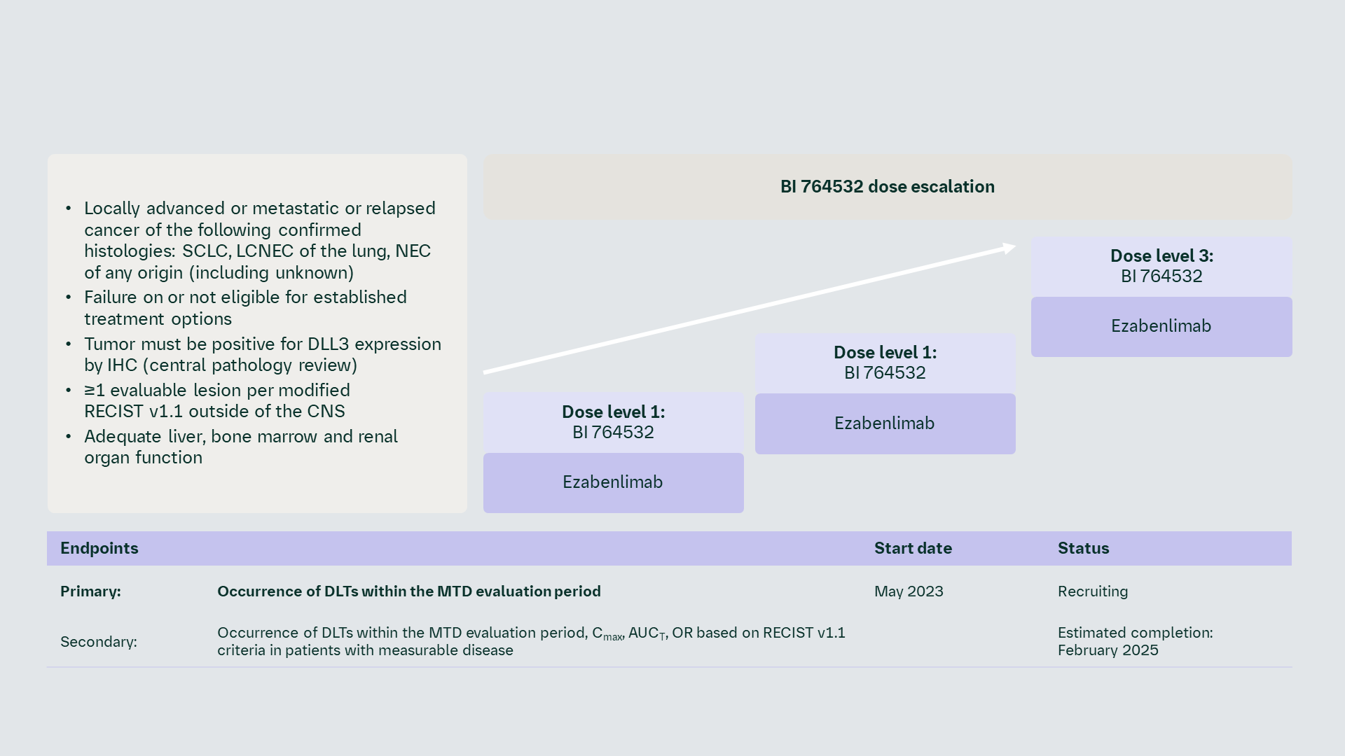Dll3-Cd3-T-cell-engager : NCT05879978 (1438.2)