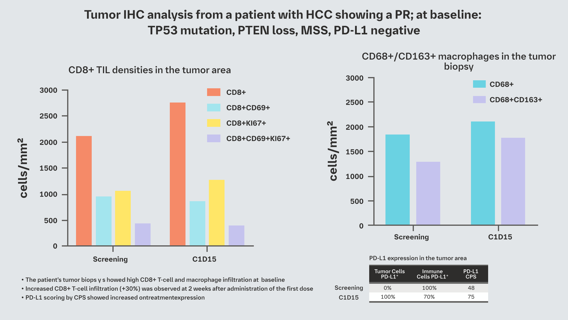 Tumor IHC analysis 